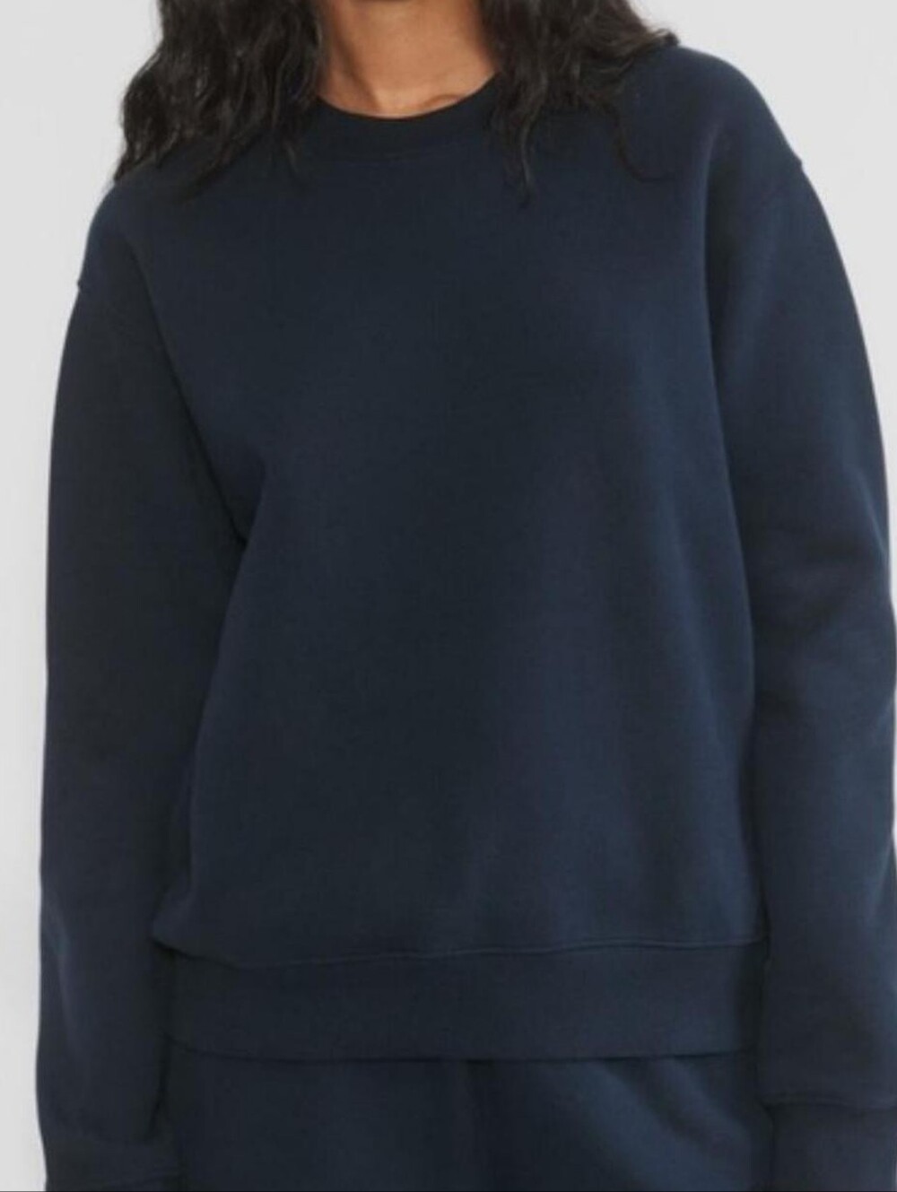 TNA Aritzia Cozy Fleece Crewneck Sweatshirt Size: XS